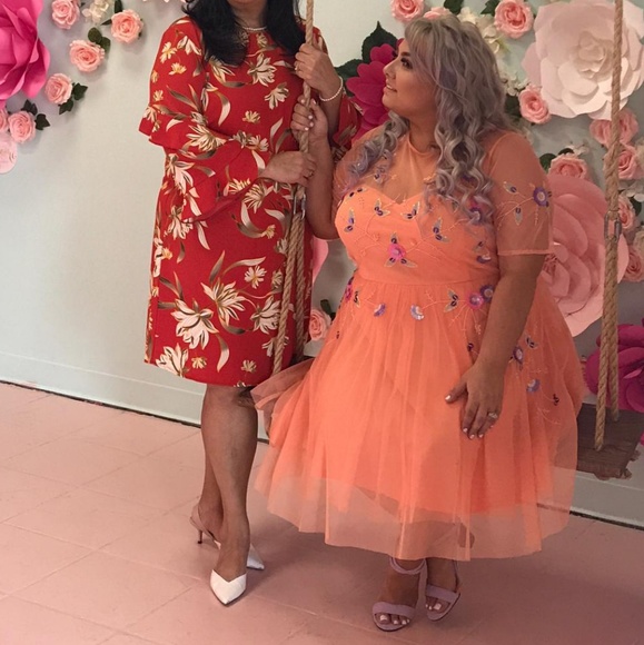 ASOS DESIGN Curve premium embellished tulle dress - Picture 6 of 6